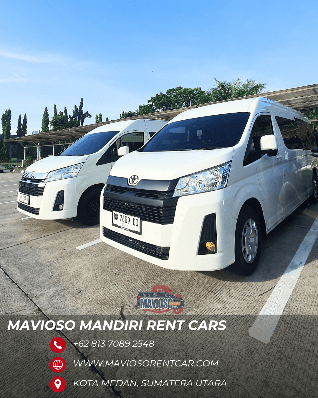 Rental Hiace Premio Medan: Nikmati Kemewahan dan Kenyamanan Hanya Rp 1.500.000 bersama CV Mavioso Mandiri Rent Car!
