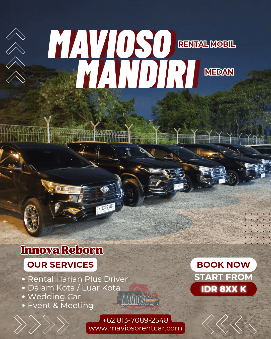 Solusi Perjalanan Nyaman di Medan dengan Sewa Innova Reborn - Rental Mobil Medan Mavioso Mandiri