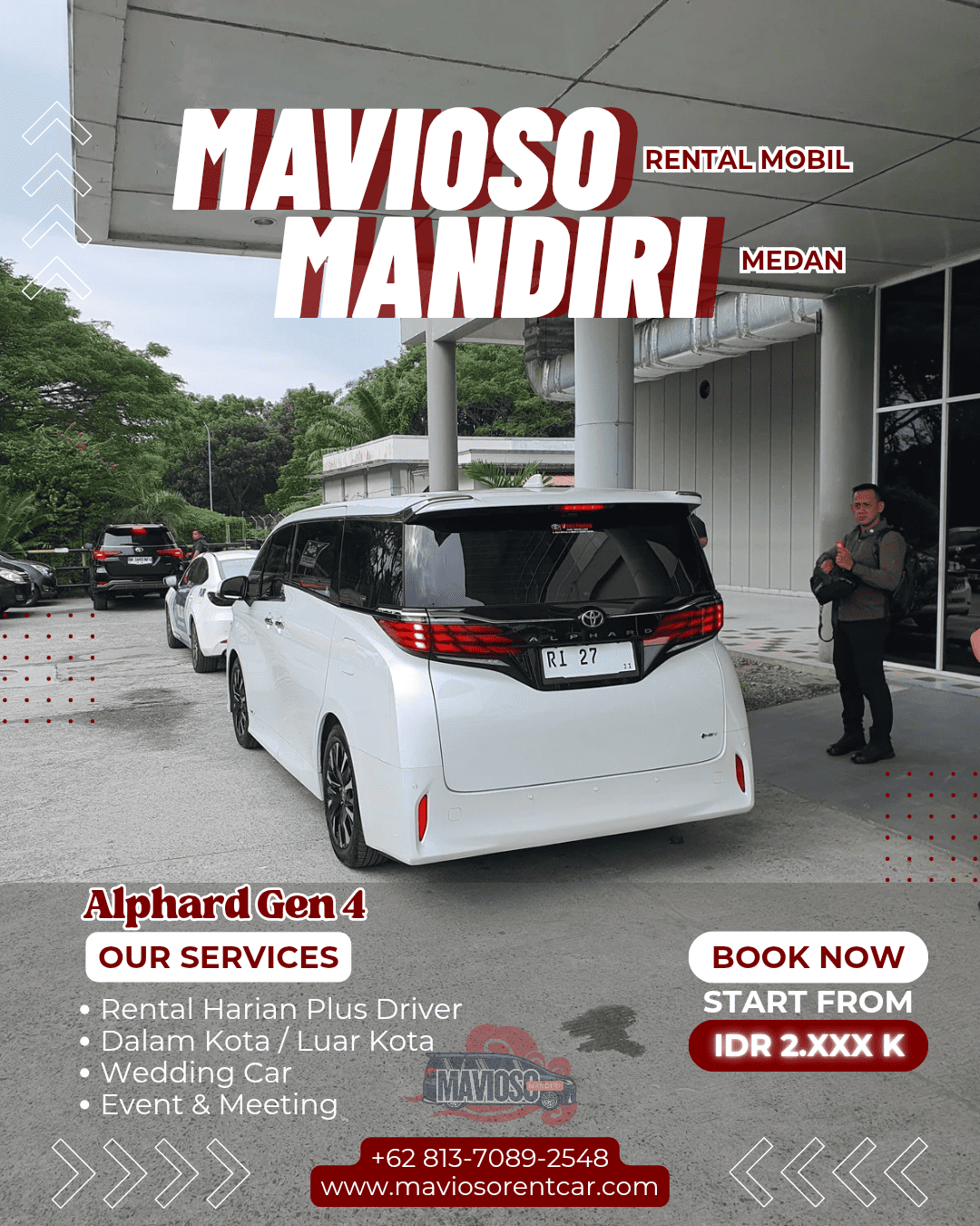 Layanan Transportasi VVIP Medan & Aceh Mendukung Mobilitas Kementerian UMKM RI 27 Bersama Mavioso Mandiri